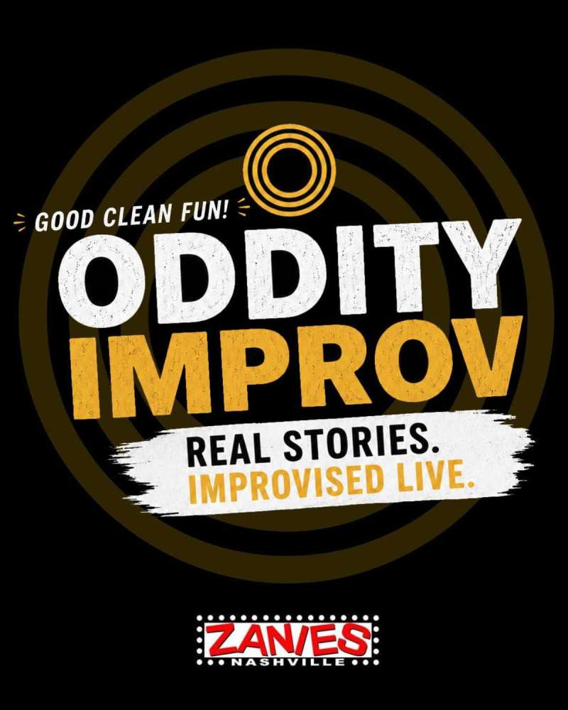 Oddity Improv. Real Stories, Improvised Live!