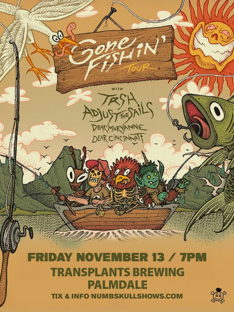 TRSH Gone Fishin' Tour with Adjust The Sails, Dear Maryanne, Dear Cincinnati