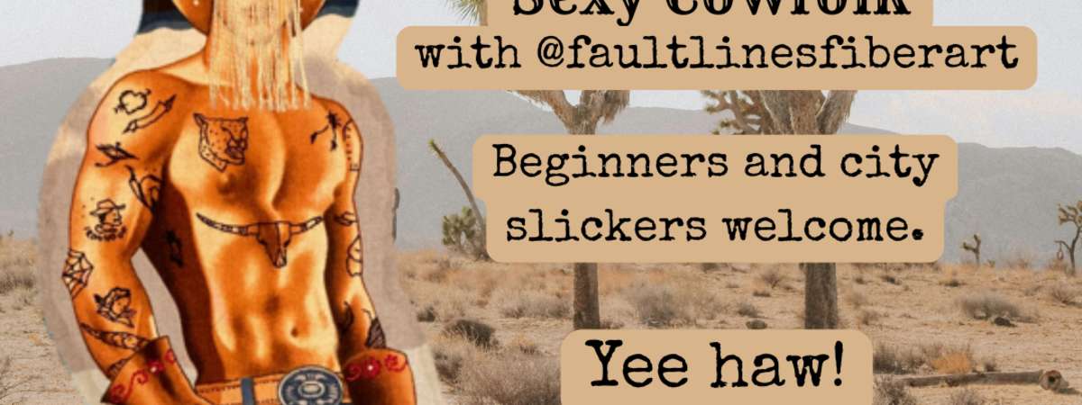 Embroider Your Own Sexy Cowfolk