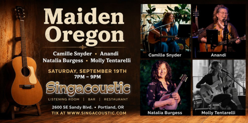 Live at Singacoustic: Maiden Oregon