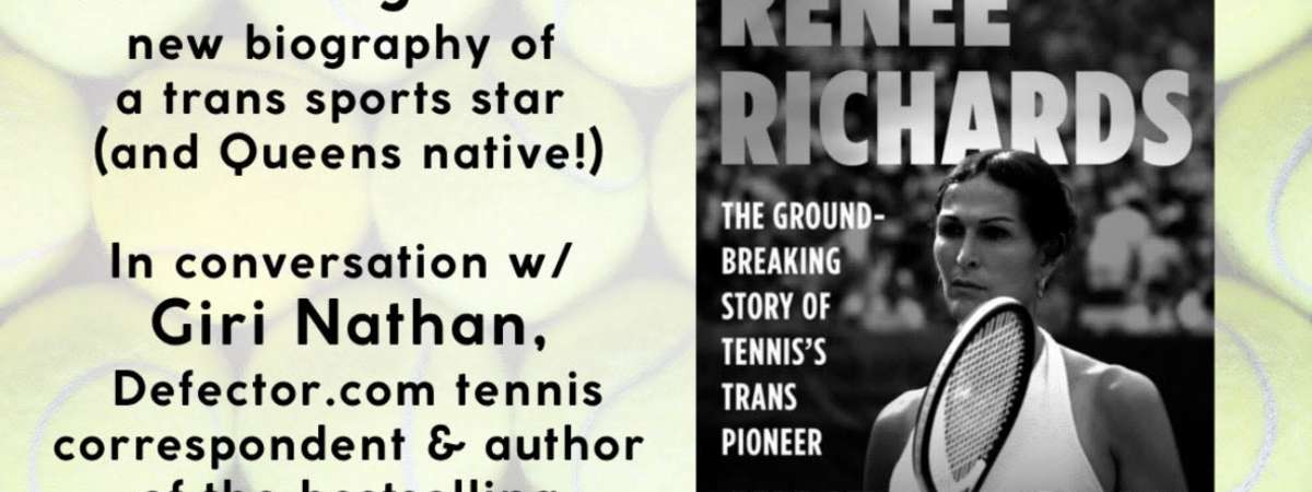 Finding Renee Richards Book Talk