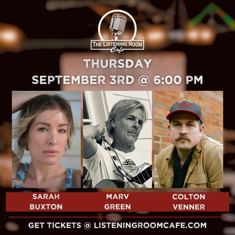 Sarah Buxton, Marv Green, & Colton Venner