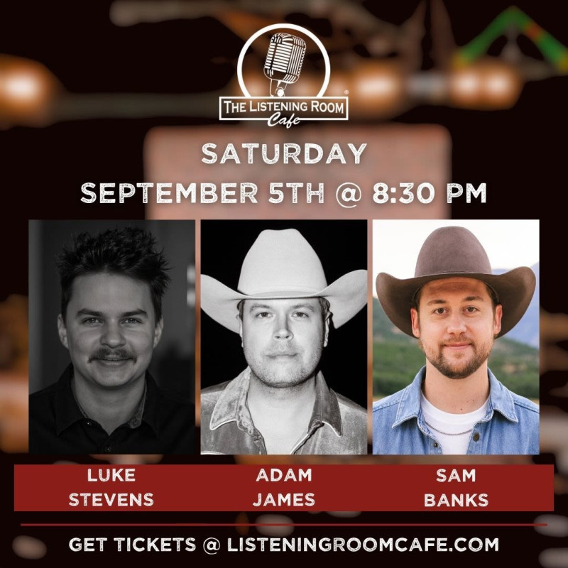 Luke Stevens, Adam James, & Sam Banks