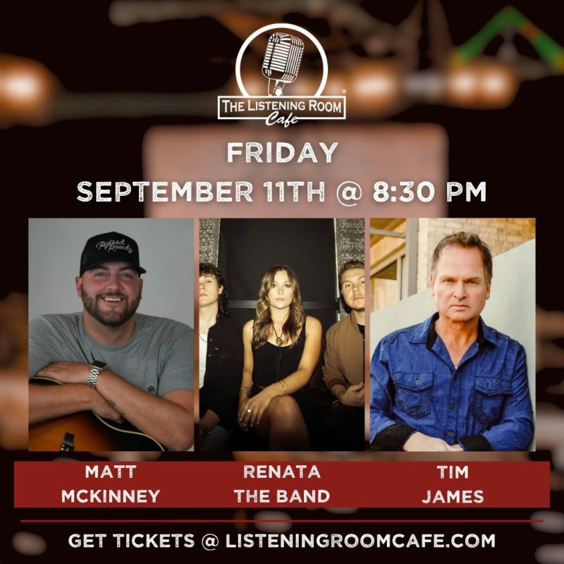Matt Mckinney, Renata The Band, & Tim James
