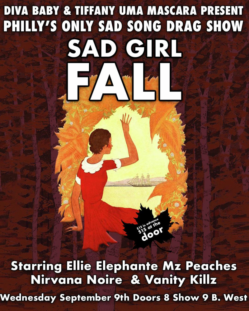 Sad Girl Fall