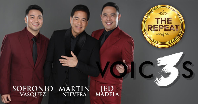 Voic3 S – The Repeat Sofronio Vasquez, Martin Nievera And Jed Madela