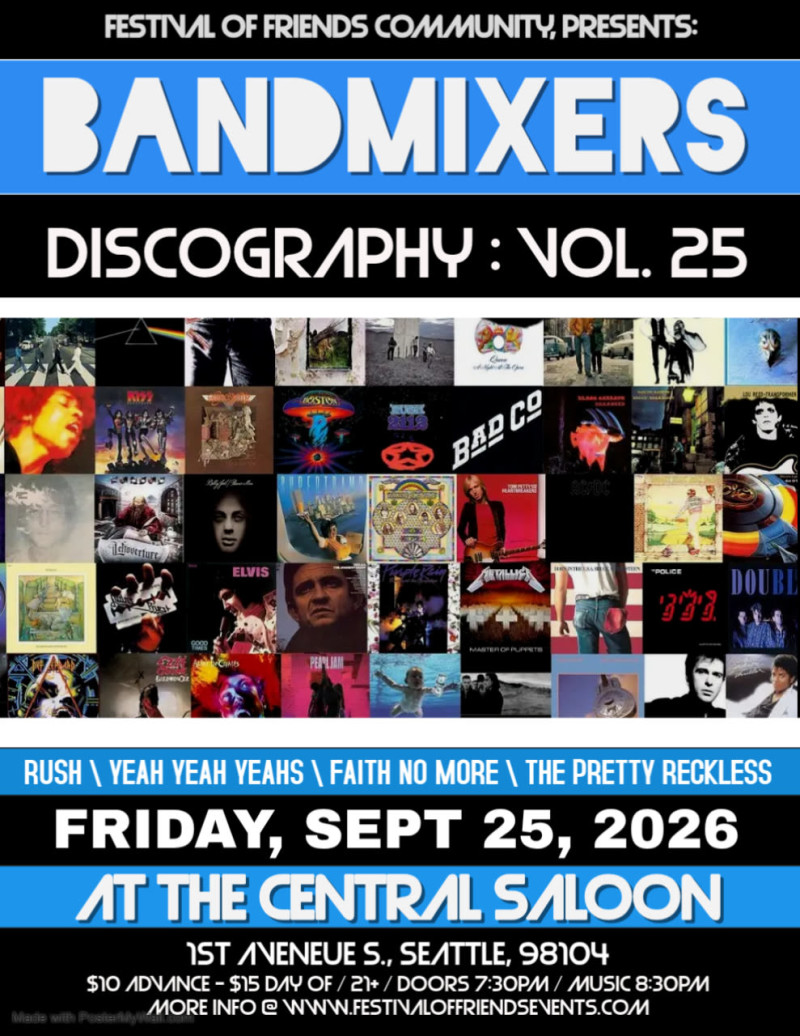Festival of Friends Community Presents: Bandmixers / Discography Series, Volume 25