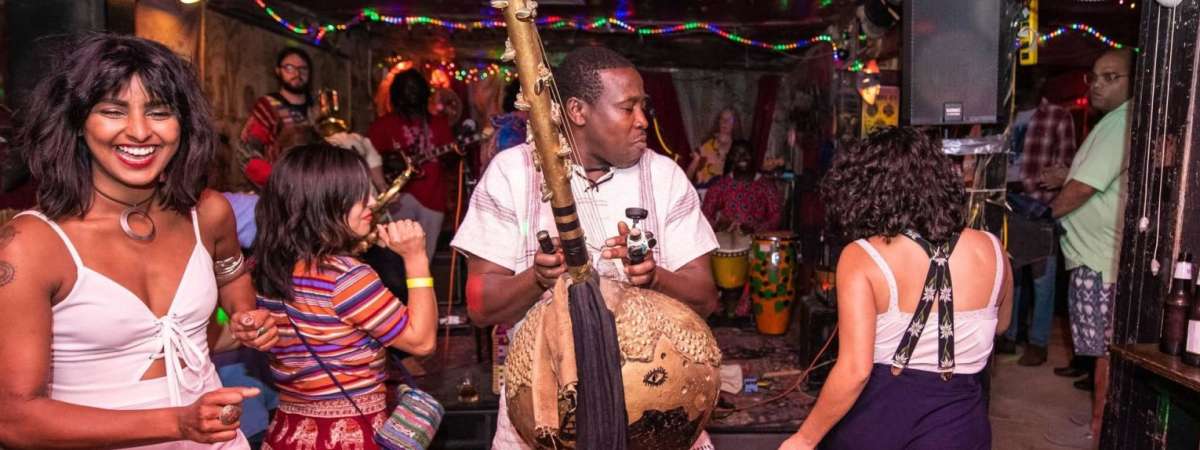 Africa Night with Mega Tune, Afro Jazz, Zoumountchi