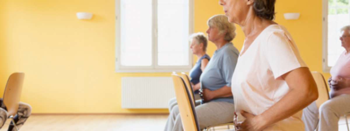 Chair Yoga & Mindfulness, Play & Learn with Gymboree, Meal Planning Made Simple, ABCs of Diabetes, Around the Stitching Table A