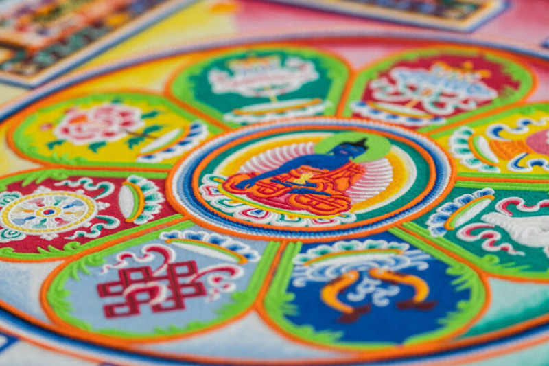 Mystical Arts of Tibet: Mandala Sand Painting
