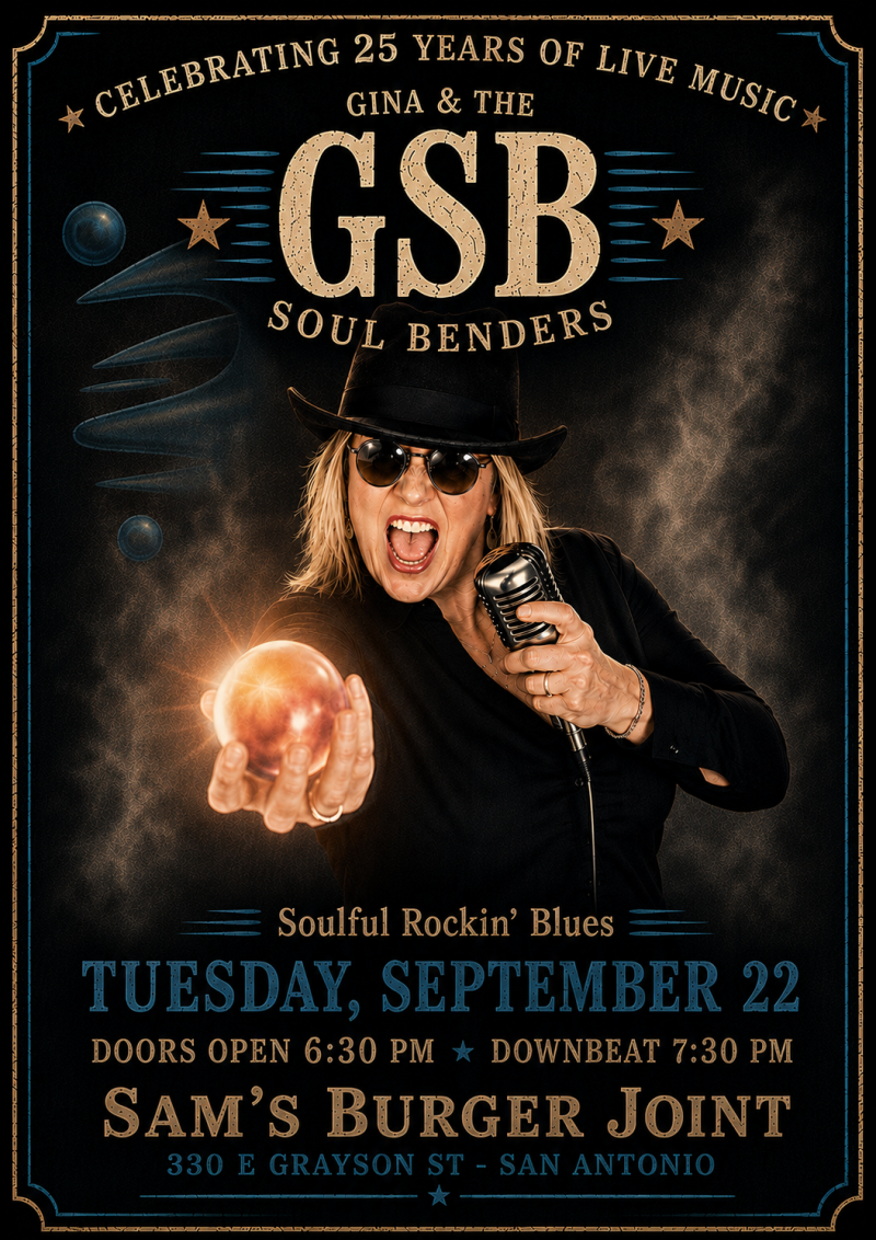 Live & Local with Gina & The Soul Benders