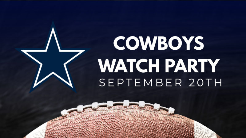 Cowboys vs Commanders Watch Party
