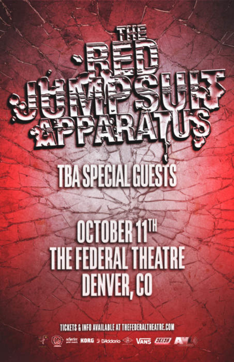The Red Jumpsuit Apparatus w/ Special Guests