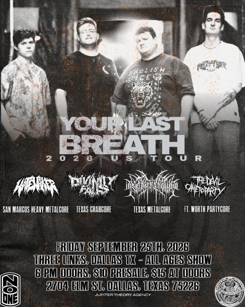 Your Last Breath! 2026 Us Tour