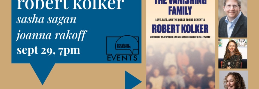 Robert Kolker with Sasha Sagan and Joanna Rakoff: The Vanishing Family
