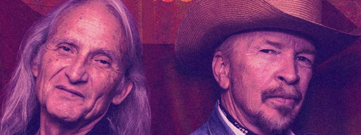 Dave Alvin & Jimmie Dale Gilmore – Almost Acoustic Duo – Late Show