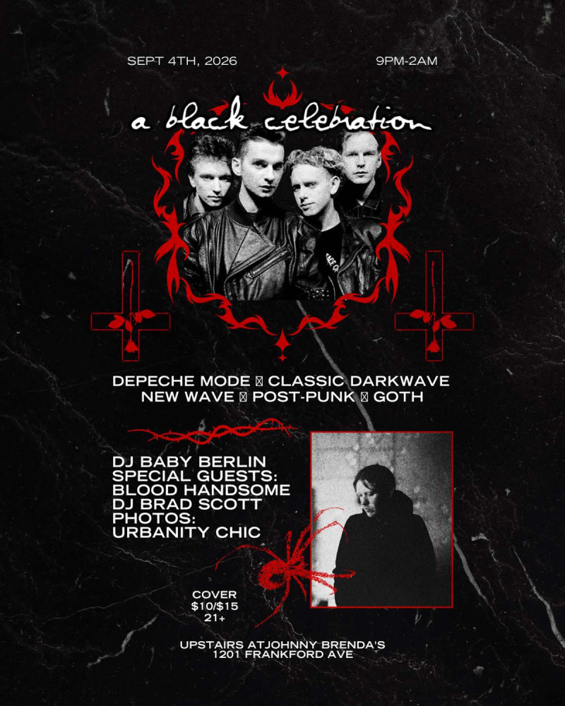 A Black Celebration - Philly's Favorite Depeche Mode Dance Party