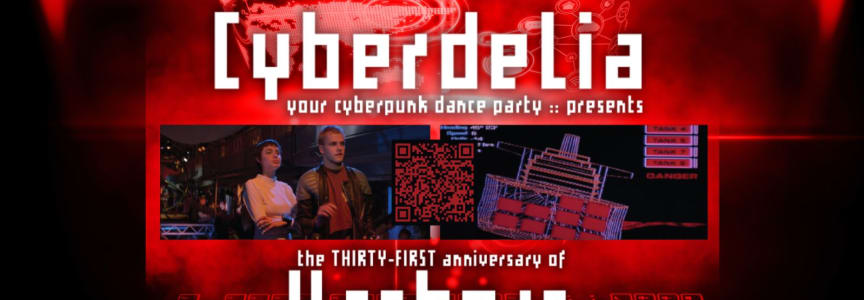 Cyberdelia: Hackers Screening + Cyberpunk Dance Party