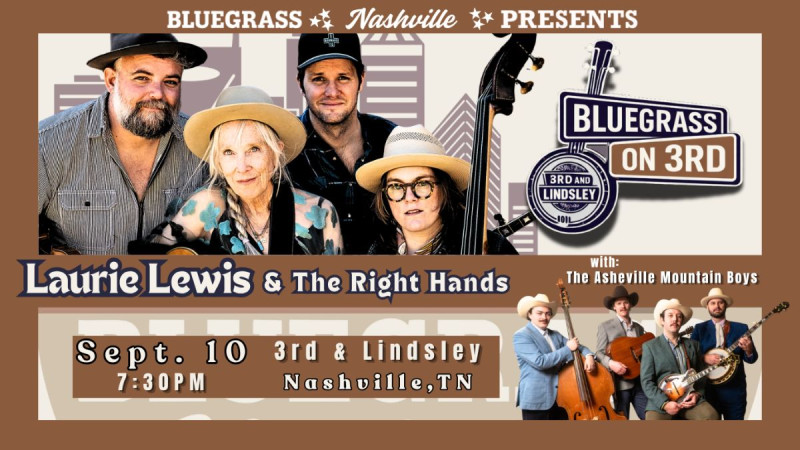 Laurie Lewis & The Right Hands with The Asheville Mountain Boys
