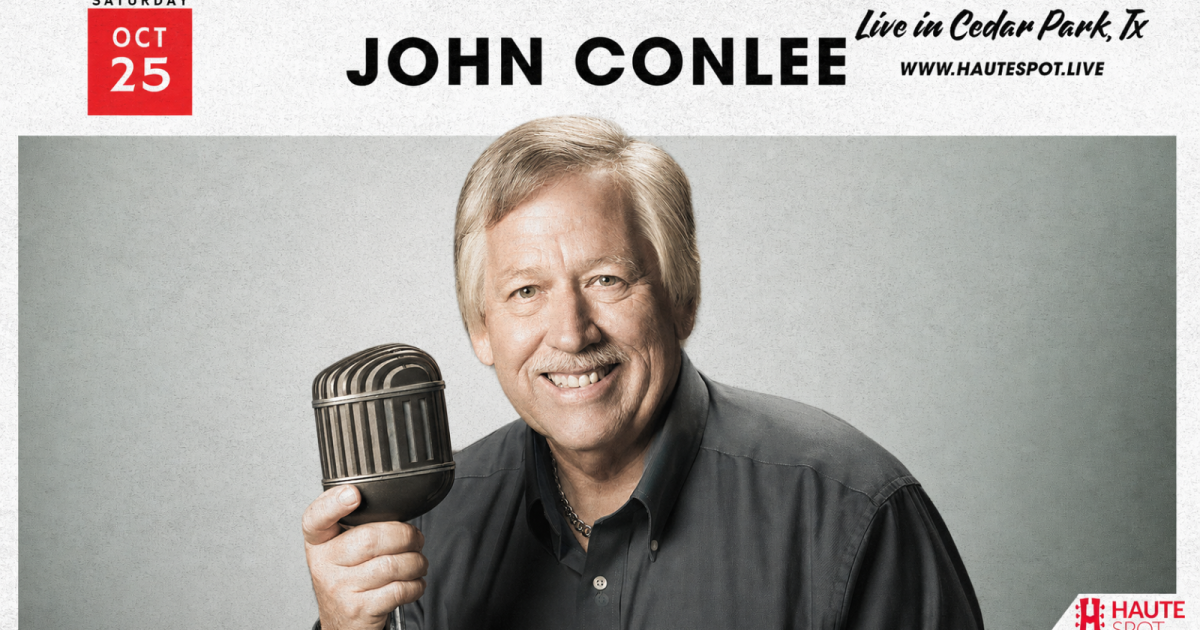 John Conlee Austin concert poster