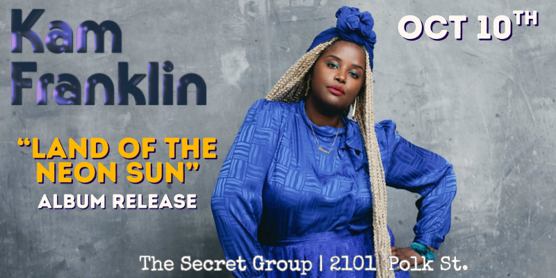 Kam Franklin - Land of The Neon Sun Album Release