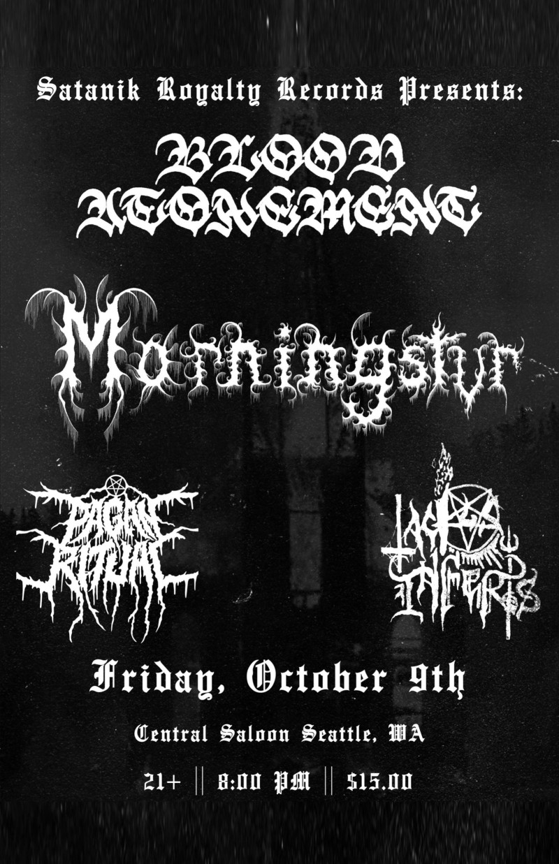 Blood Atonement  Morningstvr  Pagan Ritual  Tachys Inferis