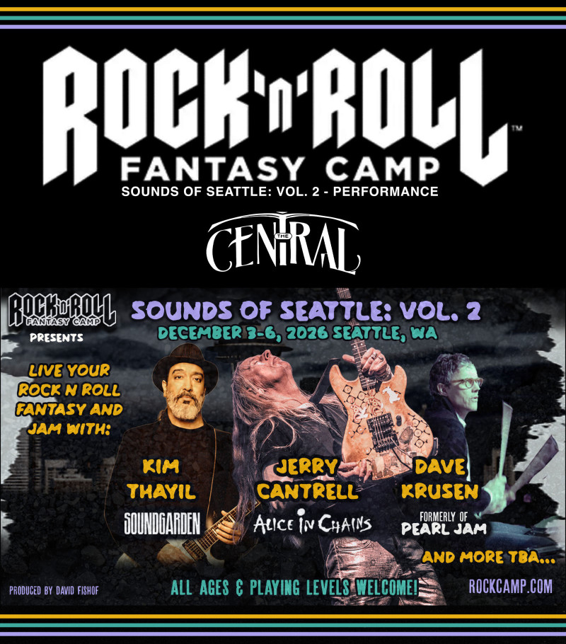 Rock ‘n’ Roll Fantasy Camp Presents: Sounds of Seattle: Vol. 2 || Performance!