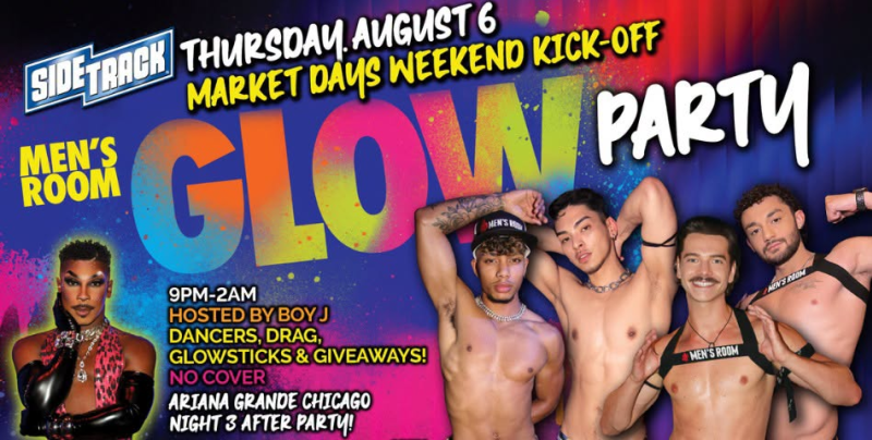 Men's Room Glow Party