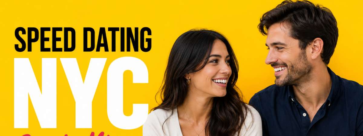 Speed Dating NYC + Singles Mixer | Ages 30–45