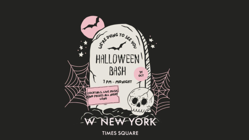 Halloween At W New York   Times Square