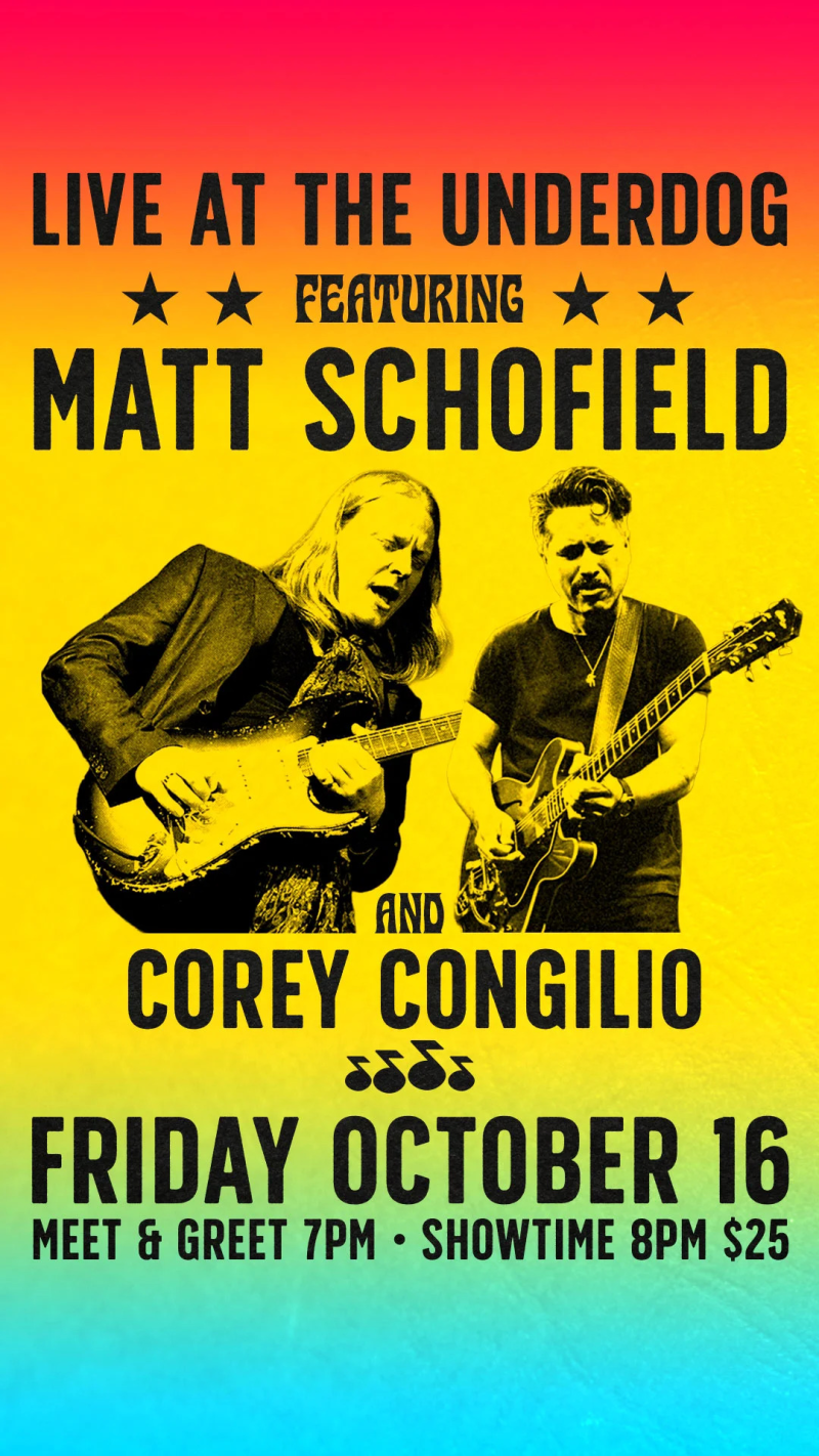 Matt Schofield, Corey Congilio