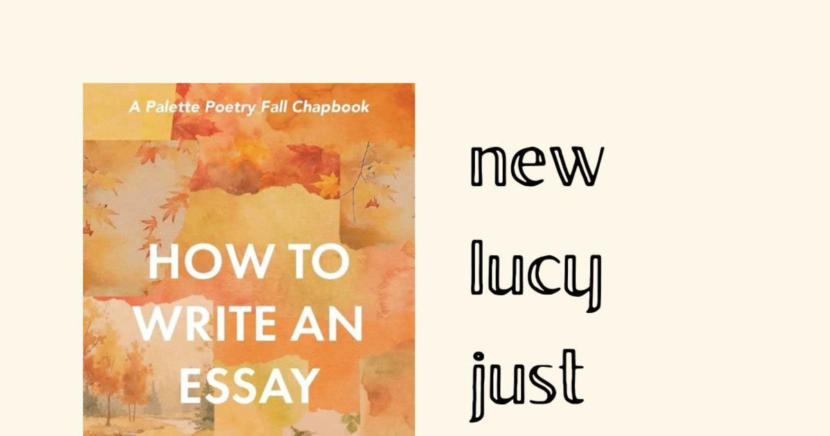 Chapbook Launch with Lucy Xiang-fu Wainger