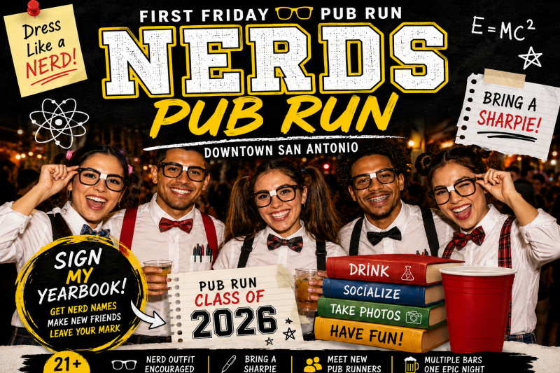 Nerds - First Friday Pub Run