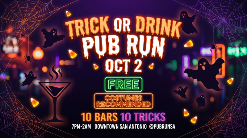 Trick or Drink — First Friday Pub Run