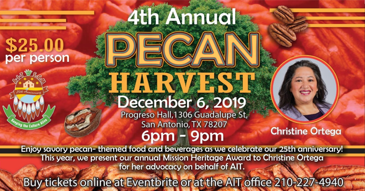 4th Annual Pecan Harvest in San Antonio at Progreso Hall