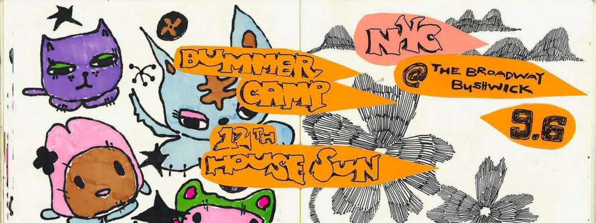 SCAM w/ Prettier Now, Bummer Camp, Berzica + 12th House Sun