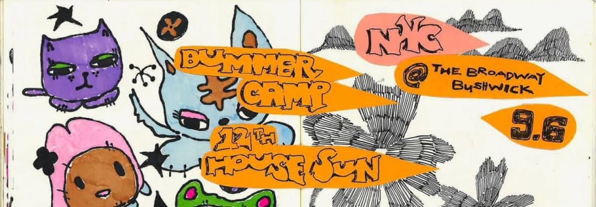 SCAM w/ Prettier Now, Bummer Camp, Berzica + 12th House Sun