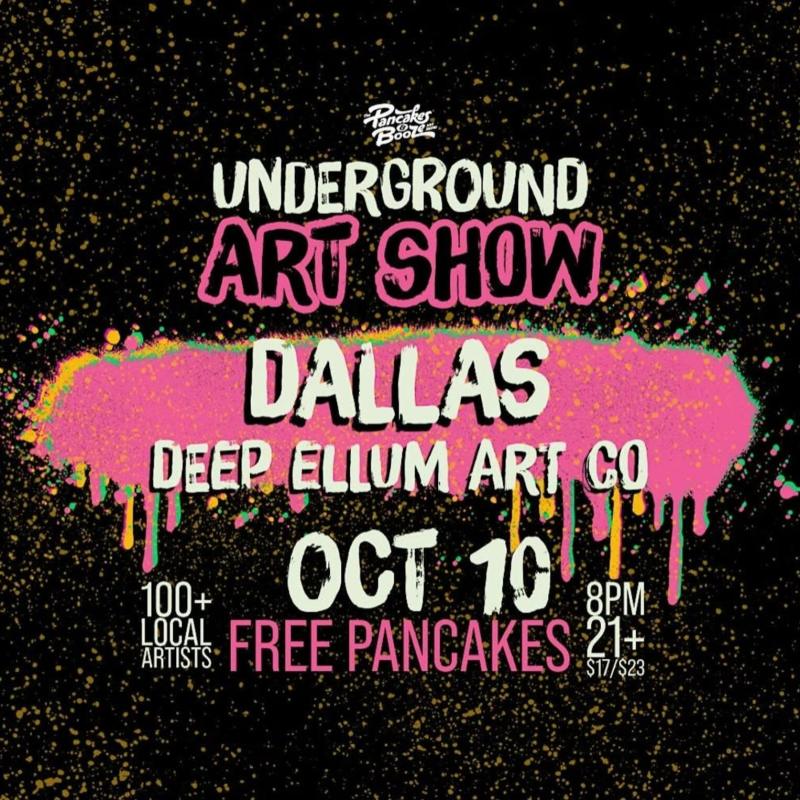 Pancakes & Booze Underground Art Show