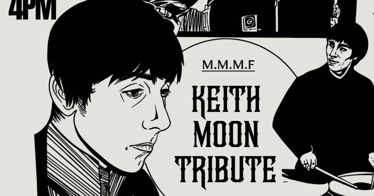 Tribute to Keith Moon / Benefit Concert for MMMF Austin concert poster