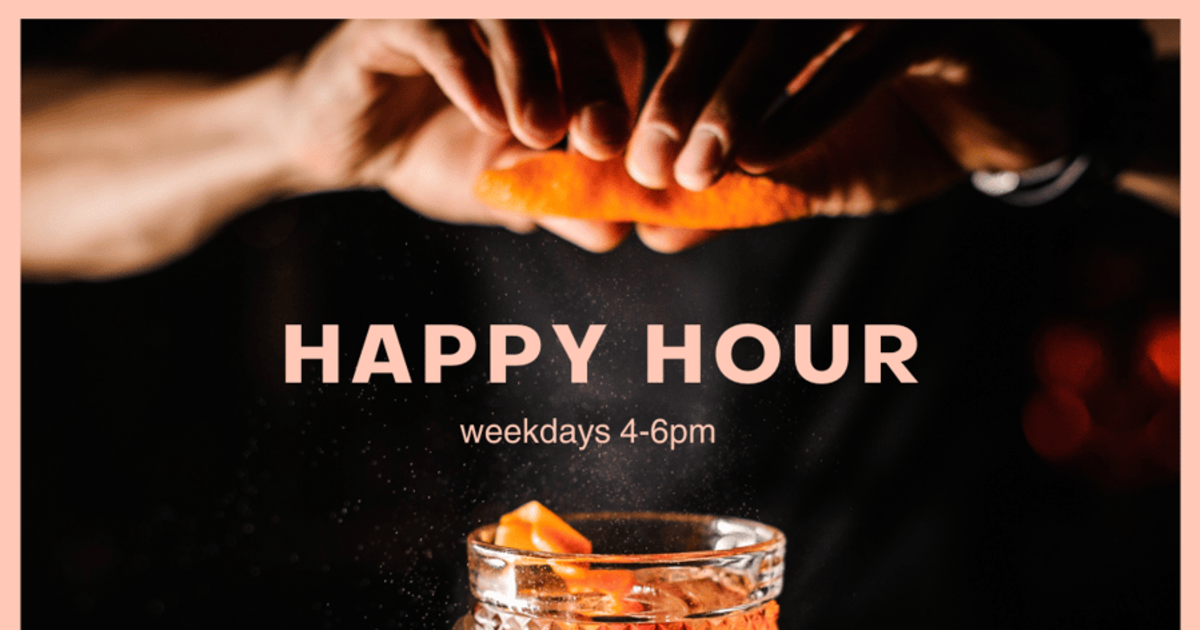 Monday Happy Hour