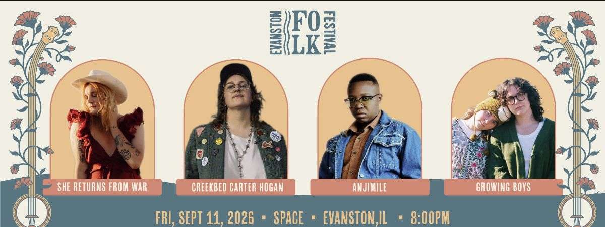 Songwriter's Circle Celebrating Lgbtqia+: Evanston Folk Festival Aftershow