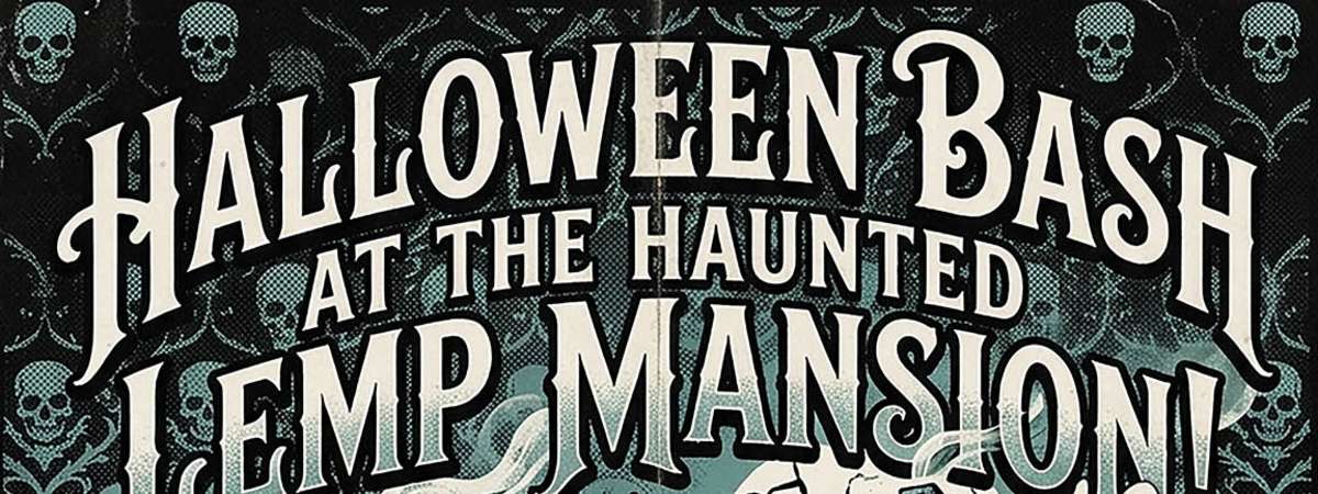 Haunted Mansion Party - A Halloween Rave