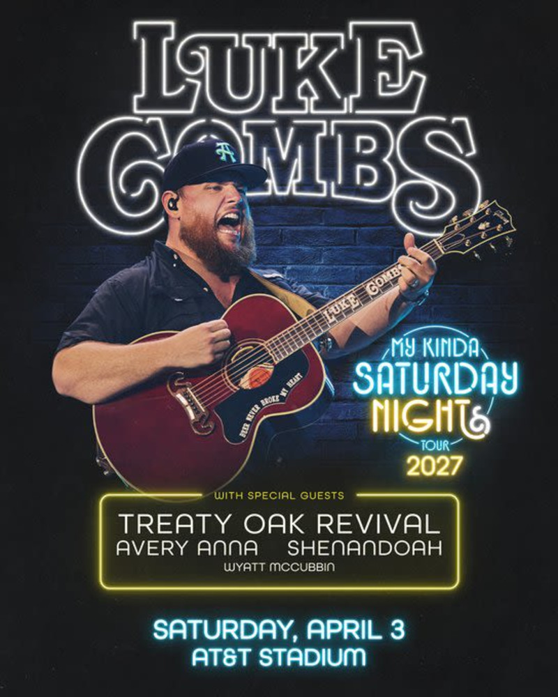 Luke Combs – My Kinda Saturday Night Tour