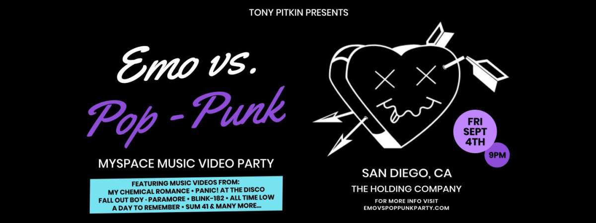 Emo vs. Pop-Punk: Myspace Music Video Party