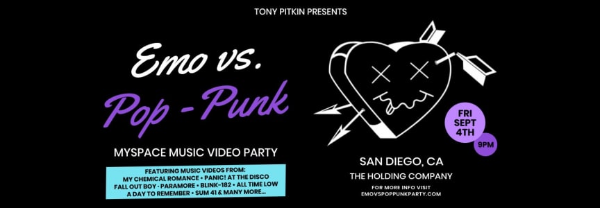 Emo vs. Pop-Punk: Myspace Music Video Party