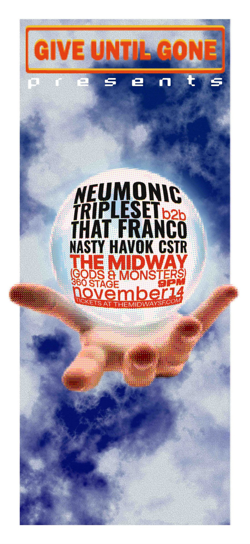 Give Until Gone presents: Neumonic