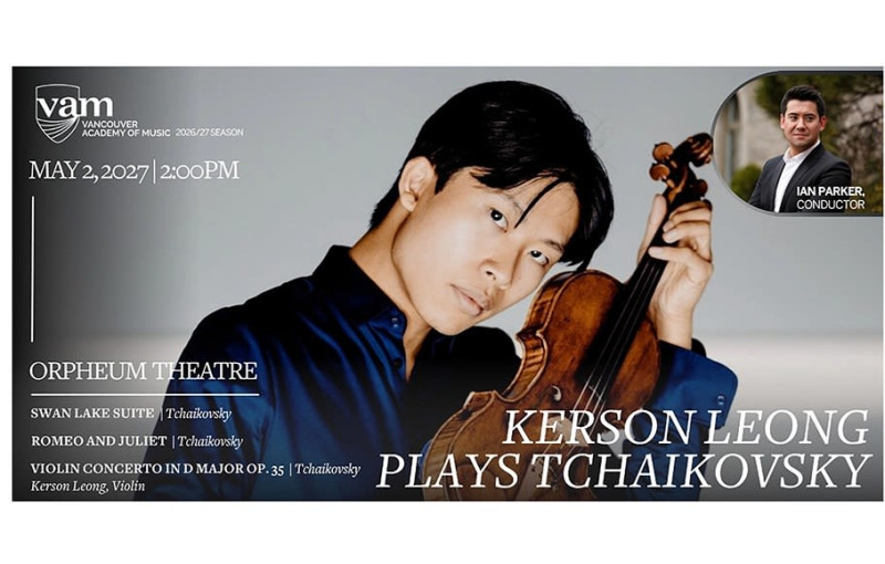 VAM Symphony Orchestra: Kerson Leong Plays Tchaikovsky
