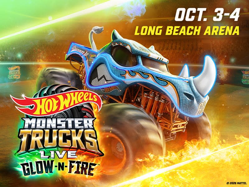 HOT WHEELS MONSTER TRUCKS LIVE: Glow-N-Fire