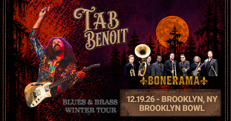 Tab Benoit w/ Bonerama: Blues and Brass Winter Tour