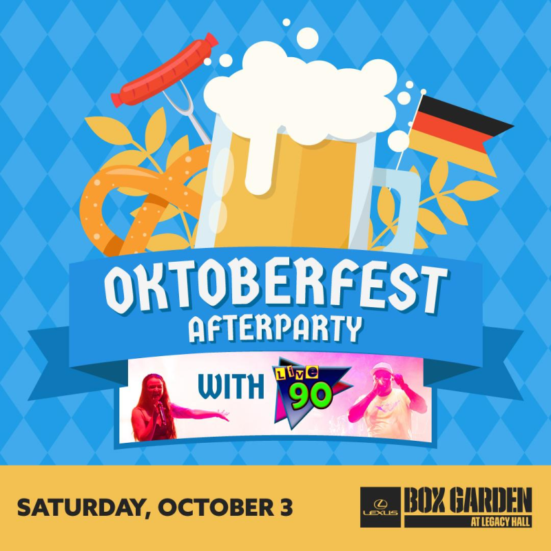 Oktoberfest Afterparty w / Live 90
